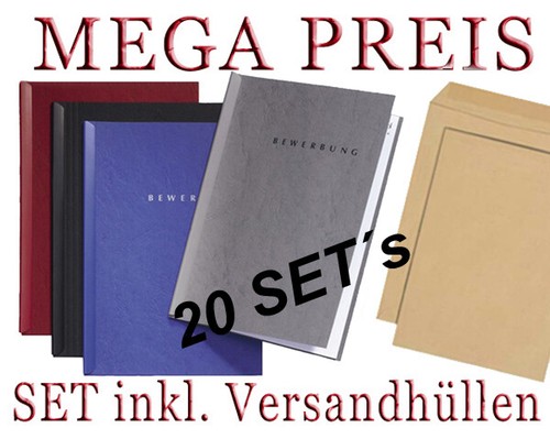 Bewerbungsmappen start von - 20,