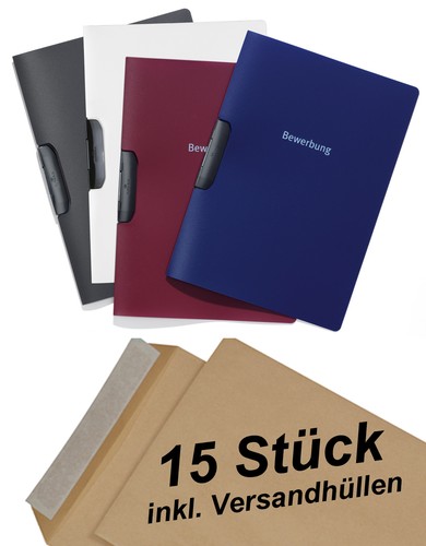 Bewerbungsmappen von - 15,