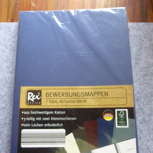 Bewerbungsmappen stk din - bewerbungsmappen, stk.