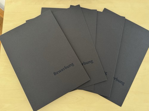Bewerbungsmappen set stück - bewerbungsmappen,