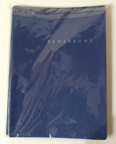 Bewerbungsmappe 3teilig - 3x,