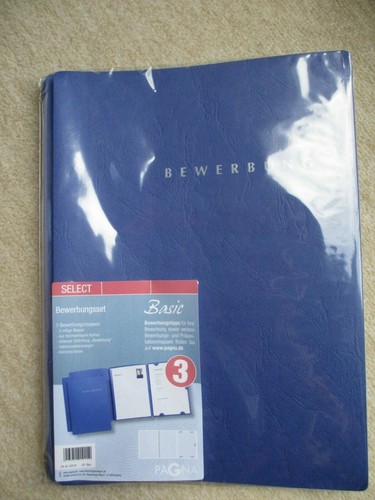 Bewerbungsset teilige mappe - 3-teilige,